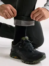 防風加工のフリース素材パンツ【極上の柔らかさ・透湿性・アウトドアに最適・登山・ハイキング用】
