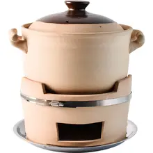 土鍋 火鍋 家庭用 調理器具 粗陶