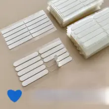 透明で剥がれにくい！二面用水晶ジェルテープ【ナノ素材・カードや紙の展示に最適】