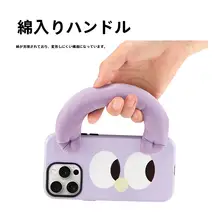 夏の新作 フィルム手提げスマホケース【iPhone対応・可愛い斜め掛けストラップ付き・個性的デザイン】