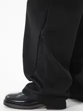 新中華風デザインのストレートパンツ【男士・カジュアル・夏用】（セットアップ対応）