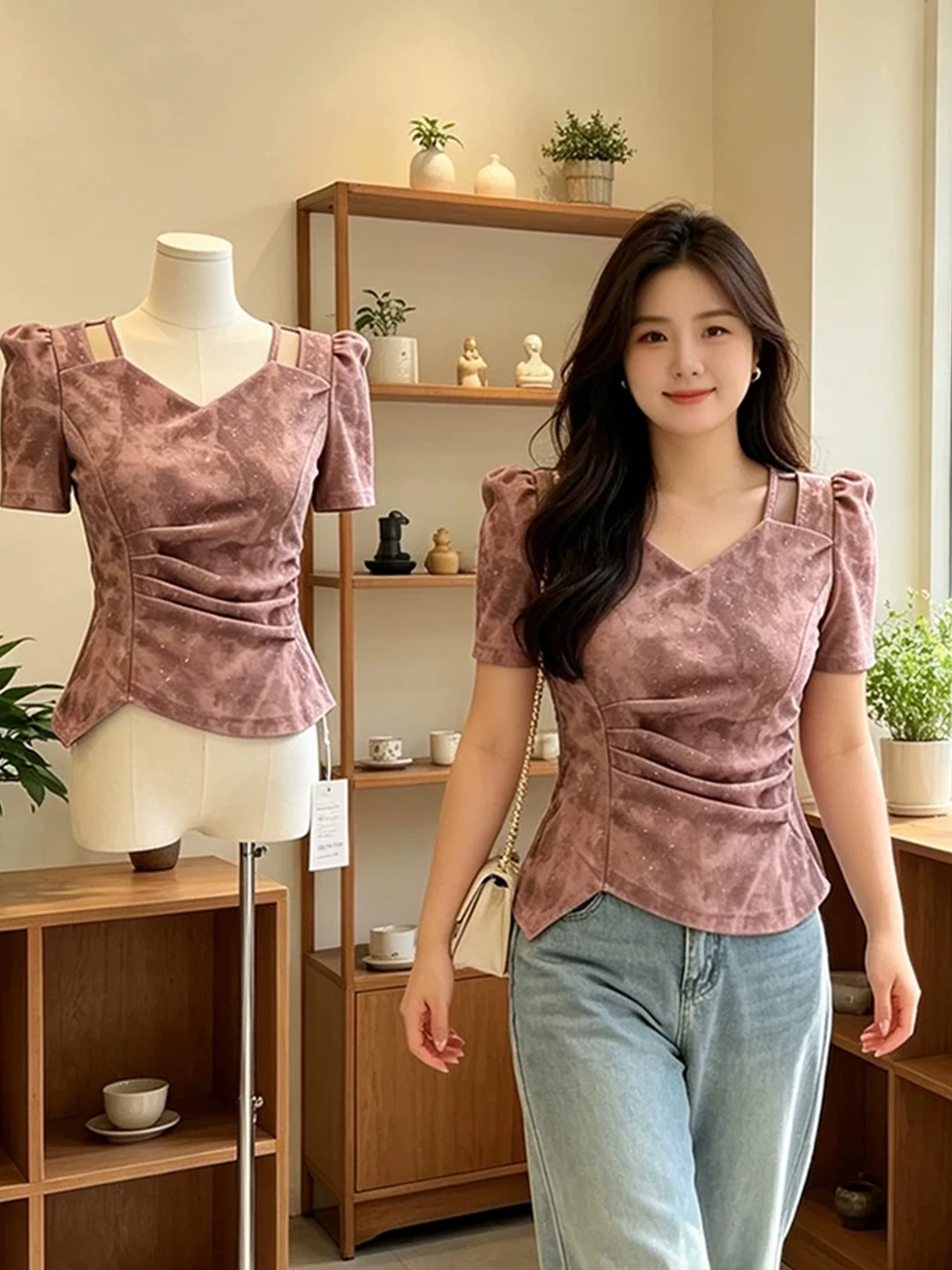 絞り染めTシャツはどう選ぶ？韓国風シックなデザインが通勤にも合う理由とは