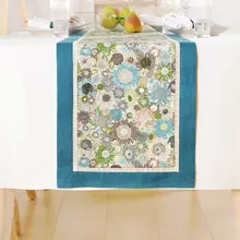 ナチュラルデザインのテーブルクロス【綿麻素材・モダンシンプルスタイル】