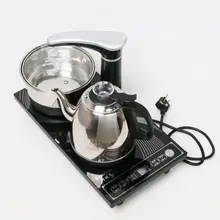 電気茶炉 自動給水機能付き【陶製・電熱式・茶道用アクセサリー】