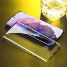 SmartDevil 全画面対応 強化ガラス製 スマートフォン保護フィルム【指紋防止・超清晰】