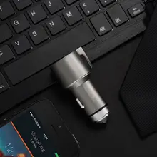Jeffbona 車載用急速充電器【安全ハンマー・カッター付き・三機能一体型】