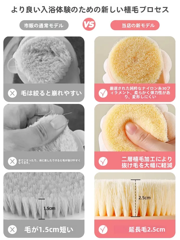 柔らかいボディブラシを選ぶべき理由は？実は「触れる感覚」がすべて
