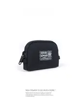 防盗機能付きキャンバス製ミニバッグ【キーケース・コインケース・イヤフォン収納】