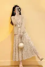 トレンドの美しいレディースドレス【フレンチスタイル・ゆったりデザイン・シルエットを引き締め】