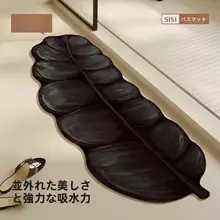 吸水タイプのバスルームマット【防滑・家庭用・トイレ・キッチン用】