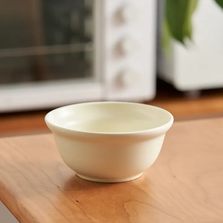 4.5寸 陶瓷製 米飯茶碗【家庭用・美しいデザイン・高級感】