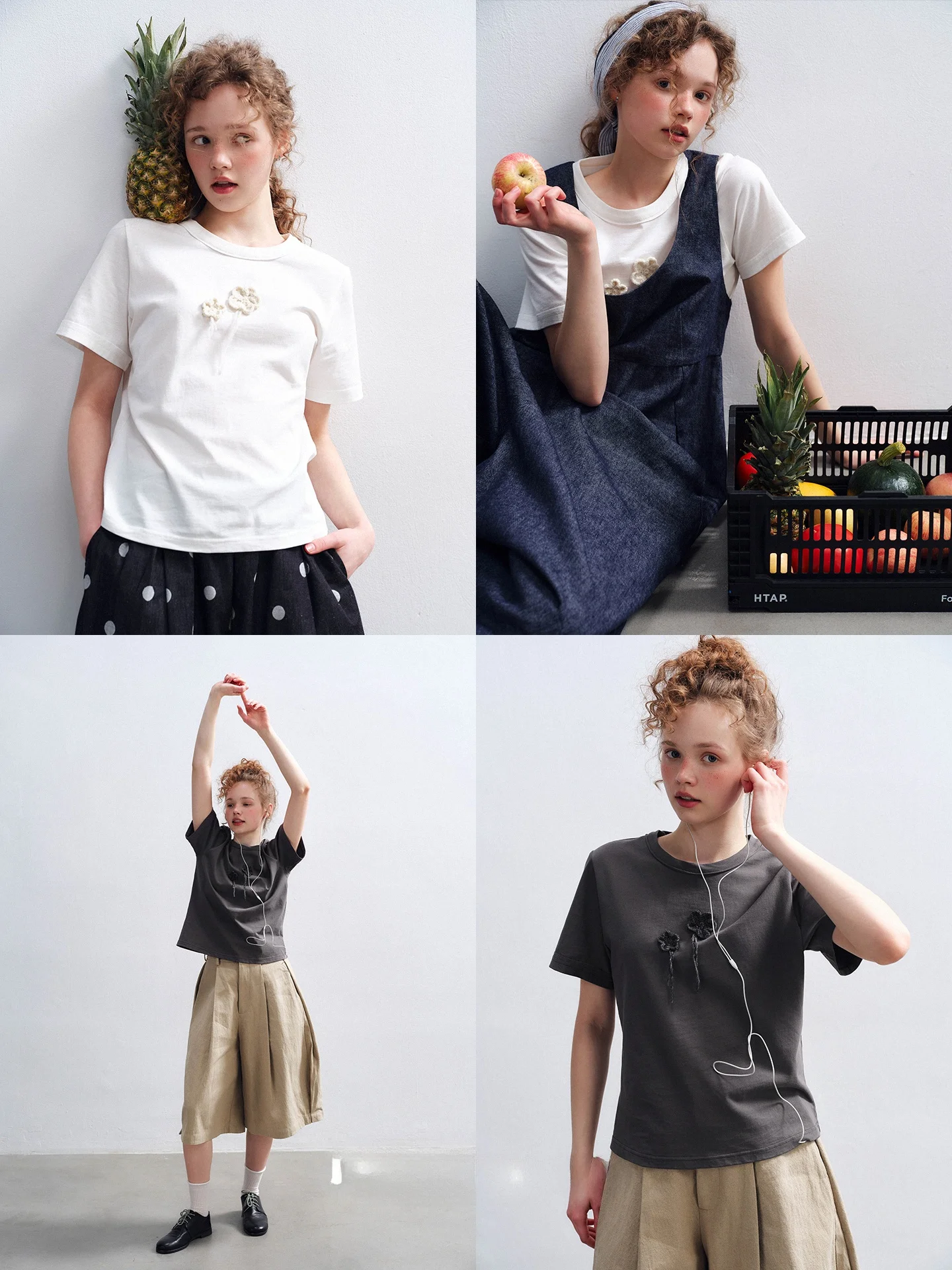 「tシャツ アレンジ」でかっこいい着こなしを実現するには？手作りフラワーモチーフTシャツの使い方を徹底解説