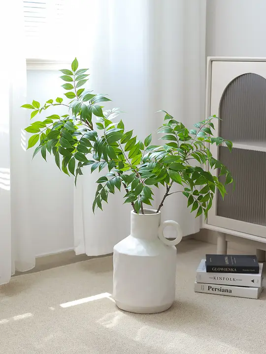 リアルな人工植物 大型南天竹【インテリア装飾用・室内用】