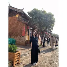 シンプルなデザインの中袖通勤オールインワン【スリムフィット・女性用】