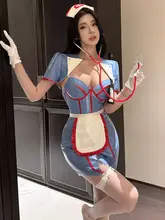 ハロウィンコスチューム【スタイリッシュなナース服・セクシーなメイド・ドクター衣装】（セットアップ対応）