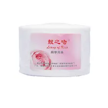 使い捨て植物性コットン厚手フェイシャルタオル【大判・美容用・やわらか素材】