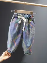 男の子用カジュアルパンツ【秋用・フィット・デニムデザイン】