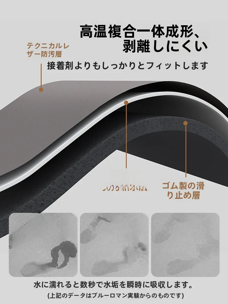 お風呂掃除で足元が滑るのを防ぐには？防汚加工の浴室マットが解決するリアルな使い心地