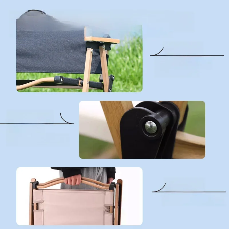 キャンプ道具を節約調達｜実際に使ってみた結果　特大サイズの木製チェアが最適な理由