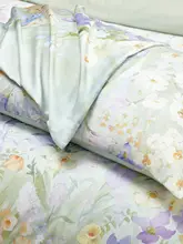 Beyond home 極上の柔らかさ！ラッセルシルクコットン四点セ ット【寝具・高級ベッドシーツ・春夏用】（セットアップ対応）