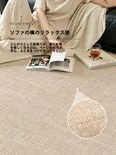 高級感のある中古ラグ【洗濯不要・汚れに強い・リビング・寝室用】