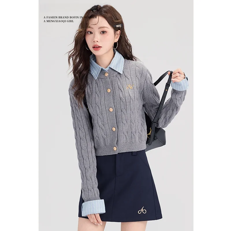 大人可愛い服 50代コーデ 完全ガイド｜グレーニットカーディガンの着こなし術