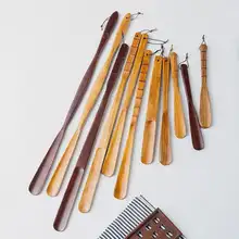 長尺竹製靴べら【高齢者用・便利な靴の着脱補助具】
