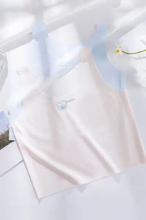 女児用インナーシャツ【成長期・夏用・極上の柔らかさ】