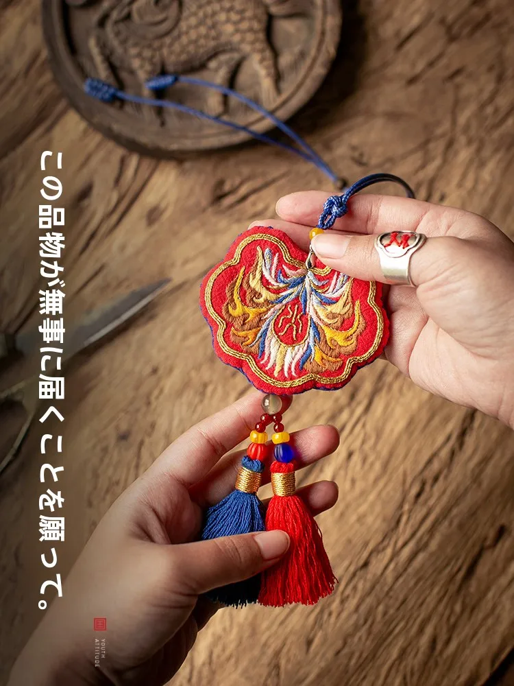 ハンドメイド平安符刺繍キット：初心者向けポーチ型DIYで副業を始める