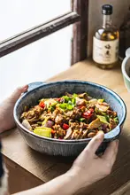 陶器製ダブルハンド大鉢【スープや煮込み料理用・酸菜魚・麻辣使用可】