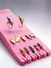 ルアー擬似餌ミノー風アリ型フック【生物模倣・シングルフック・ブラックバス釣り用】