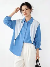 春夏用 通勤対応の薄手シャツ【UVカット・フレンチスタイル・コーディネートしやすい】