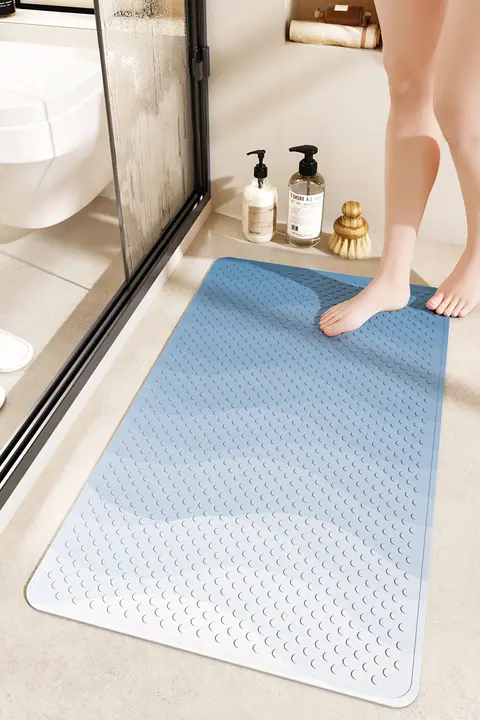 浴室マット 滑り止め 転倒防止 PVC 足裏マッサージ シャワー トイレ 高齢者 子供 安全