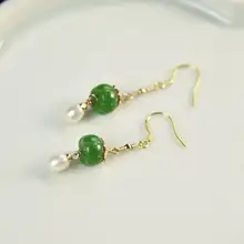 華容珠翠オリジナルピアス【古典的・シンプル・日常使い】
