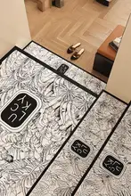 洗える防滑階段マット【PVC・デザイン性・家庭用】