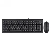 KR8572N防水有線キーボードマウスセット【ゲーム・オフィス・家庭用】