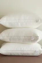 高級厚手高め枕【変形しない・男性用・硬め・大きめ】