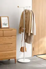 耐久性のあるロコー衣類ラック【室内用・小型・スタンド式・玄関用】