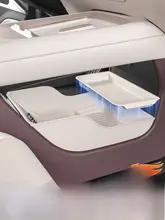 小米SU7用 中央コントロール下収納ボックス【ワイヤレス充電対応・車内装飾用品】