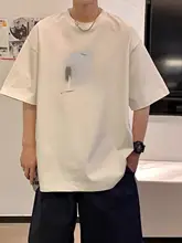 アメリカンビンテージスタイルの半袖Tシャツ【100%コットン・ゆったりサイズ・男性用】