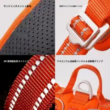 犬用ハーネス付きリード【小型犬から大型犬対応】