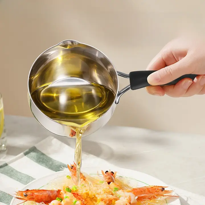 スーボール オイルポット ミニフライパン 304ステンレス製【卵焼き・餃子専用・小型】
