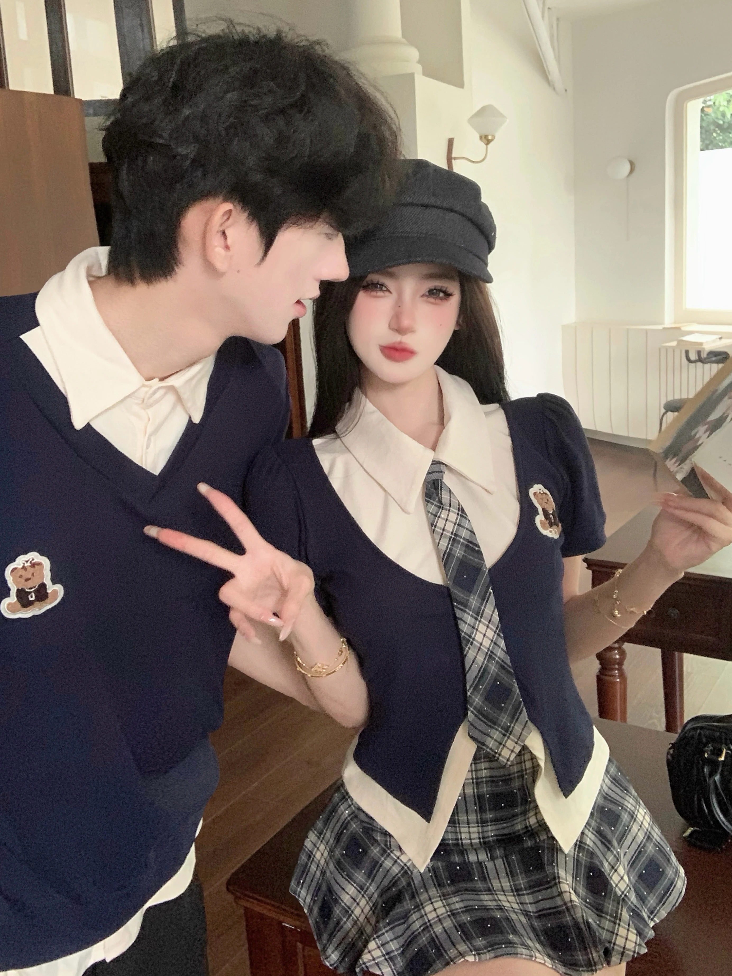 JK流行りの服2026は、これで決める？カジュアルな学院風が今季のトレンドに!