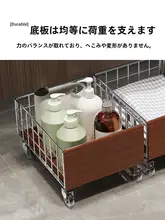 移動可能なバスルーム用ランドリーバスケット【収納力抜群・キャスター付き】