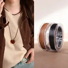 毛糸用ワックスコード【クリスタルパーツ付き・DIY用・ジュエリーハンガー】（セットアップ対応）