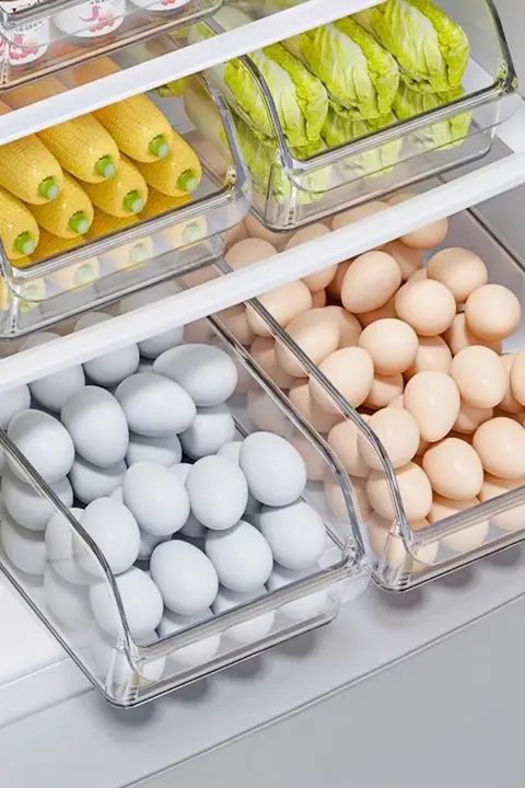 卵用収納ボックス【冷蔵庫用・食品級・整理整頓に最適】