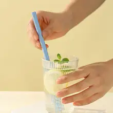 携帯用シリコンストロー【洗浄可能・環境に優しい・食品グレード・子供用・再利用可能】
