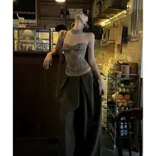 トレンド感あるコーヒーブラウンのワイドパンツ【高身長向け・フィット・タック入り】