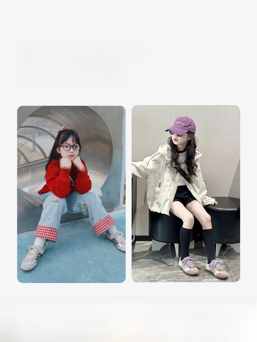 女の子用デザインランニングシューズ：春シーズン向けソフトソールの実用性とデザインバランス
