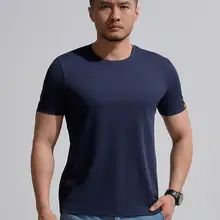 涼感丸首短袖Tシャツ【無地・極上の柔らかさ・快適】（セットアップ対応）